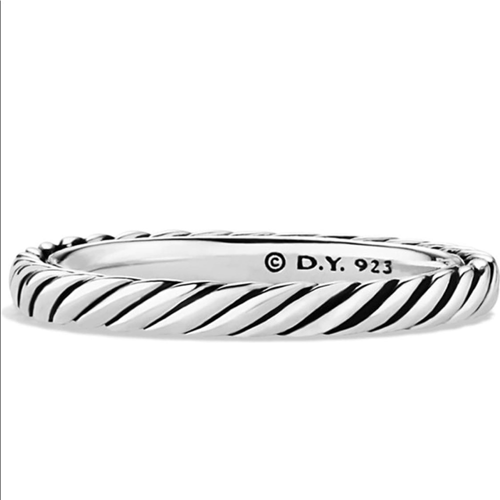 David Yurman Sz 7 “Cable Classics” Band Ring
